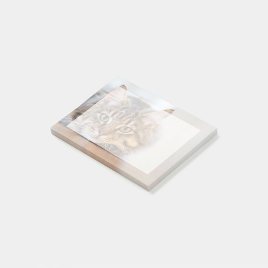 Fügen Sie Ihr eigenes Haustier-Foto ein Post-it Klebezettel (angewinkelt)