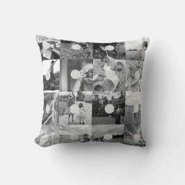 Fügen Sie Ihr eigenes, individualisierbares Collag Kissen