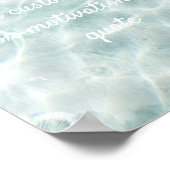 Fügen Sie Ihr eigenes individuelles Angebotsposter Poster (Ecke)