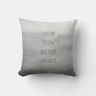 Fügen Sie Ihr eigenes Kissen Aquarellfarben-Design