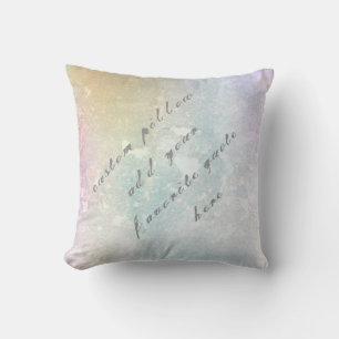 fügen Sie Ihr eigenes Kissen für die Dekoration hi