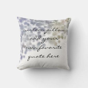 Fügen Sie Ihr eigenes Kissen für Ihre individuelle