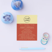 Fügen Sie Ihr eigenes Logo hinzu, Buddhismus, budd Flyer (Einzeln)