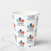 FÜGEN SIE IHR EIGENES LOGO HINZU. PAPPBECHER (Rückseite)