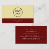 Fügen Sie Ihr eigenes Logo, islamisch, religiös Visitenkarte (Vorne/Hinten)