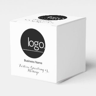 FÜGEN SIE IHR EIGENES LOGO WHITE BUSINESS COMPANY GESCHENKSCHACHTEL