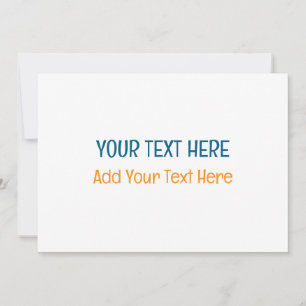 Fügen Sie Ihr eigenes Textslogan Minimalistisch Mo Feiertagskarte