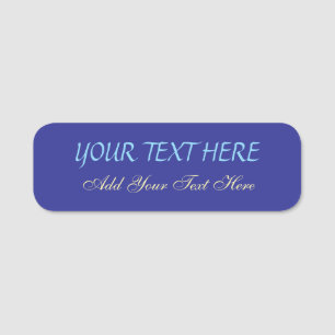 Fügen Sie Ihr eigenes Textslogan Minimalistisch Mo Namensschild