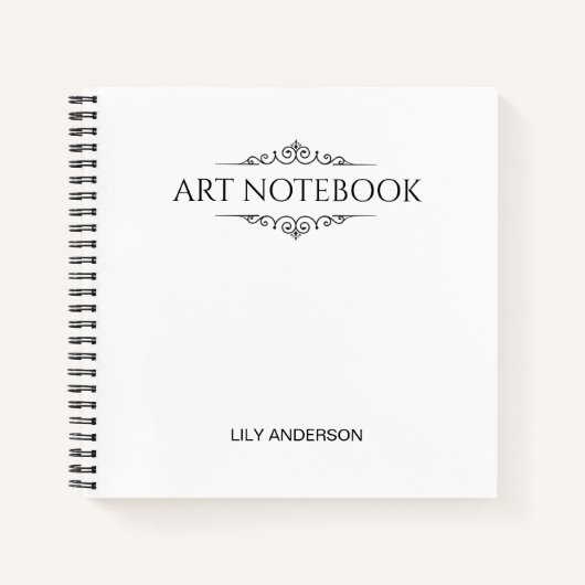 Fügen Sie Ihr eigenes Thema und Ihren Namen mit de Notizblock (Vorderseite)