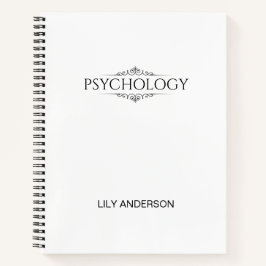 Fügen Sie Ihr eigenes Thema und Ihren Namen mit de Notizblock