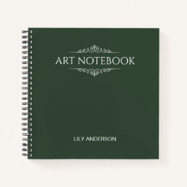 Fügen Sie Ihr eigenes Thema und Ihren Namen mit de Notizblock