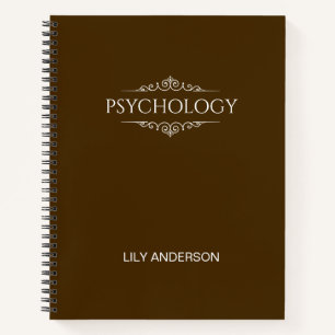 Fügen Sie Ihr eigenes Thema und Ihren Namen mit de Notizblock