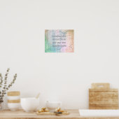 fügen Sie Ihr eigenes Zitat Poster gebrochen Stucc (Küche)