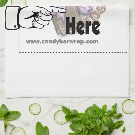 Fügen Sie Ihr FirmenLOGO als Kunden- oder Mitarbei Handtuch (Gefaltet)