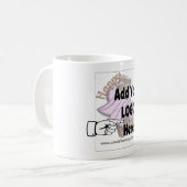 Fügen Sie Ihr FirmenLOGO als Kunden- oder Mitarbei Kaffeetasse (Vorderseite Links)