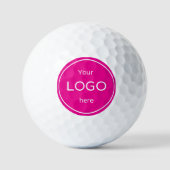 Fügen Sie Ihr Firmenlogo golffarben golffarben hin Golfball (Vorderseite)
