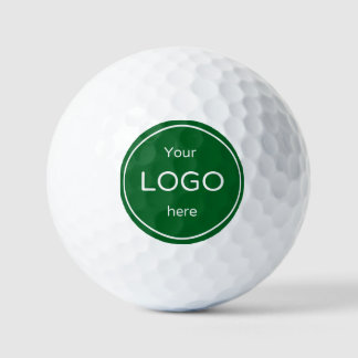 Fügen Sie Ihr Firmenlogo golfgrün hinzu Golfball