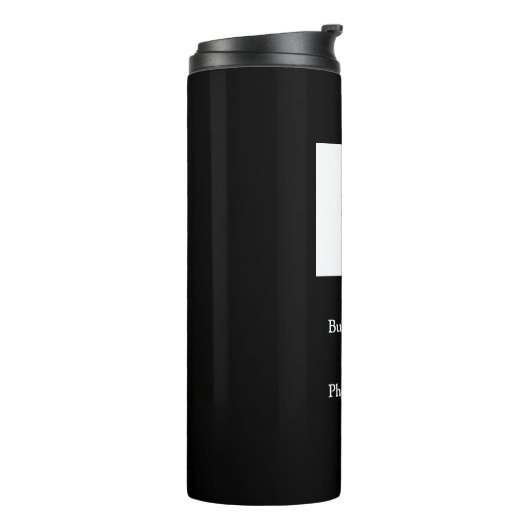 Fügen Sie Ihr Firmenlogo oder Ihr Logo für das Spo Thermosbecher (Nach links gedreht)