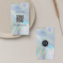 Fügen Sie Ihr Firmenlogo und QR Code DIY Holograph