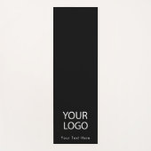 Fügen Sie Ihr Firmenlogo und Text in benutzerdefin Yogamatte (Vorderseite)