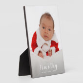 Fügen Sie Ihr Foto 1. Weihnachten Fotoplatte (Seite)