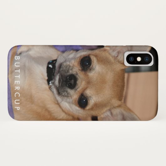 Fügen Sie Ihr Foto Chihuahua iPhone X Fall Case-Mate iPhone Hülle (Rückseite (Horizontal))