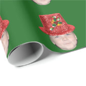 Fügen Sie Ihr Foto einem Geschenkpapier (Rolleneckpunkt)