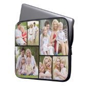 Fügen Sie Ihr Foto in 6 Fotomaterial hinzu Laptopschutzhülle (Vorderseite Links)