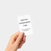 Fügen Sie Ihr Foto-Logo individuell Ihren Text mod Ausweis (Handheld)