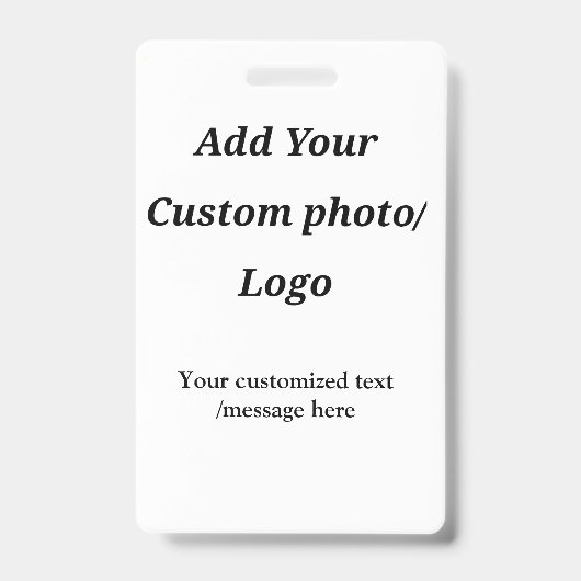 Fügen Sie Ihr Foto-Logo individuell Ihren Text mod Ausweis (Vorderseite)