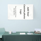 Fügen Sie Ihr Foto-Logo individuell Ihren Text mod Banner (Messeveranstaltung)