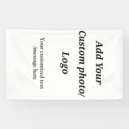 Fügen Sie Ihr Foto-Logo individuell Ihren Text mod Banner (Horizontal)