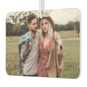 Fügen Sie Ihr Foto Paare Foto Geschenkwagen Autolufterfrischer (Links)