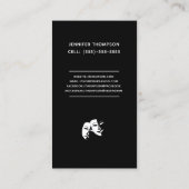 Fügen Sie Ihr Foto , Schauspielerin, Sängerin, Mod Visitenkarte (Rückseite)