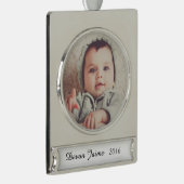 Fügen Sie Ihr Foto zu diesem Niedlichen Ornament h (Rechts)