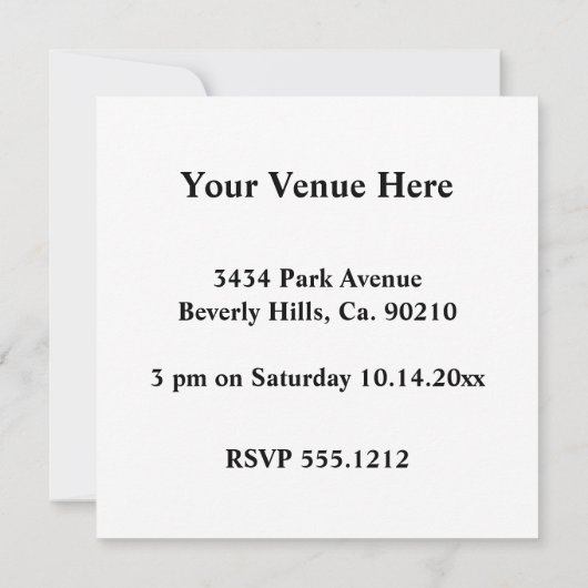 Fügen Sie Ihr Foto zu einer Zombie-Apokalypse-Inva Einladung (Rückseite)