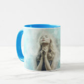 Fügen Sie Ihr Gebet oder Angebot zu dieser Tasse h (Vorderseite Links)