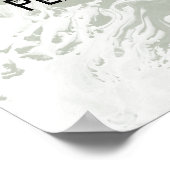 Fügen Sie Ihr individuelles Angebot mit weißem Mar Poster (Ecke)