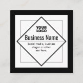 Fügen Sie Ihr Logo Anpassbare Vorlage (Vorderseite)