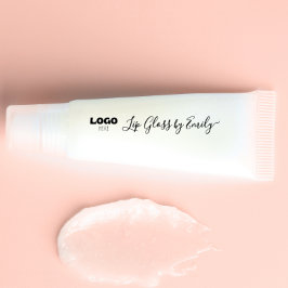 Fügen Sie Ihr Logo Clear Lip Gloss Tube Label hinz
