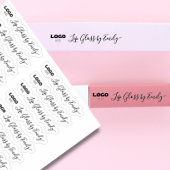 Fügen Sie Ihr Logo Clear Lip Gloss Tube Label hinz