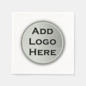 Fügen Sie Ihr Logo-Corporate-Geschenk hinzu Serviette (Vorderseite)