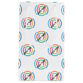 Fügen Sie Ihr LOGO CUSTOM Firmenunternehmen CORPOR Kleine Geschenktüte (Vorderseite)