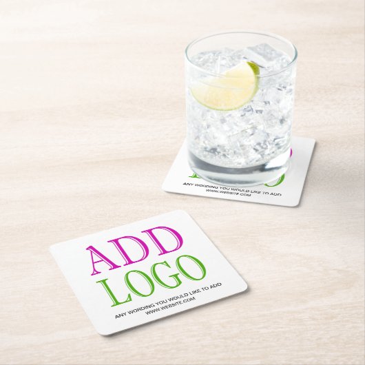 FÜGEN SIE IHR LOGO DIESEM UNTERSETZER HINZU (Vor Ort)