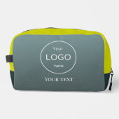 Fügen Sie Ihr Logo Dopack Kosmetiktüte Toilette Waschbeutel (Vorderseite)