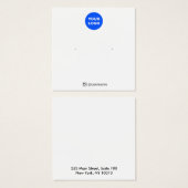 Fügen Sie Ihr Logo-Gestell als Schmuckstück hinzu (Vorne & Hinten)