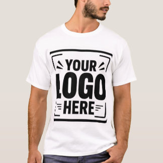 Fügen Sie Ihr Logo Hier ein | Personalisiertes T-S T-Shirt