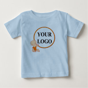 FÜGEN SIE IHR LOGO HIER FÜR Kids Baby Boy 1. Gebur T-shirt