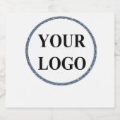 FÜGEN SIE IHR LOGO HIER HINZU SCHAUMWEINETIKETT (Einzelnes Label)