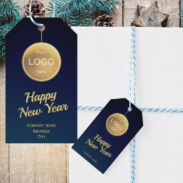 Fügen Sie Ihr Logo hier Unternehmen neues Jahr Ges Geschenkanhänger